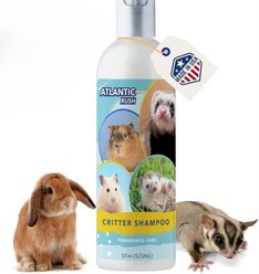 Atlantic Rush Critter Shampoo Detergent & Frangrance Free Small Pet Shampoo, 8-fl oz bottle