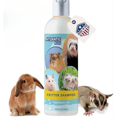 Atlantic Rush Atlantic Rush Critter Shampoo Detergent & Frangrance Free Small Pet Shampoo, 8-fl oz bottle