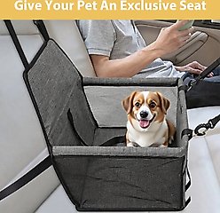 Lucky Paworld Portable Dog Booster Seat, Grey slide 2 of 7