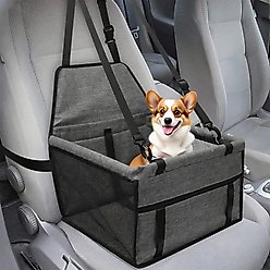 Lucky Paworld Portable Dog Booster Seat, Grey slide 1 of 7