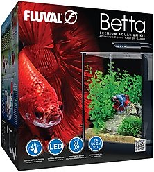 Fluval Betta Premium Aquarium Kit, 2.6-gal