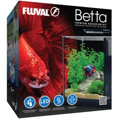 Fluval Betta Premium Aquarium Kit, 2.6-gal