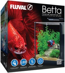 Fluval Betta Premium Aquarium Kit, 2.6-gal