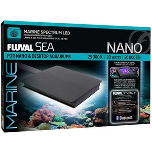Fluval Sea Marine 3.0 Nano Bluetooth LED Fish Aquarium Lighting, 20-watt
