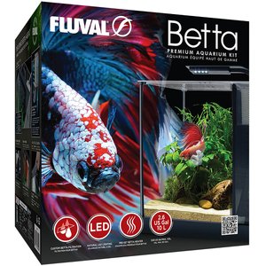 Fluval Betta Premium Aquarium Kit, 2.6-gal