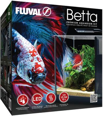 Show full view: Fluval Betta Premium Aquarium Kit, 2.6-gal slide 2 of 4