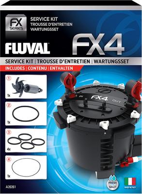 Show full view: Fluval FX4 Canister Filter Service Kit Fish Filter Accessory slide 2 of 2