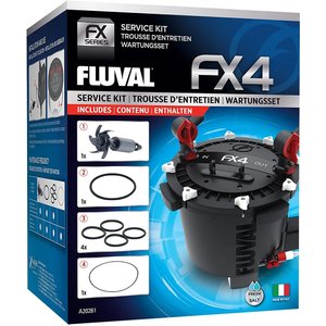 Fluval FX4 Canister Filter Service Kit Fish Filter Accessory