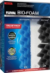 Fluval 306 & 307 Canister Filter Bio-Foam Value Pack Fish Filter Cartridge