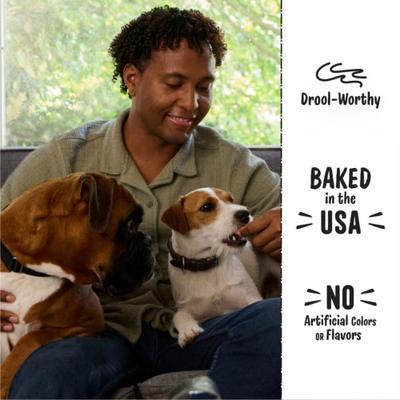 Show full view: Three Dog Bakery Pupino's Pizza Cookie Dog Treats, 16-oz bag slide 5 of 8