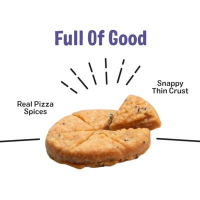 Show full view: Three Dog Bakery Pupino's Pizza Cookie Dog Treats, 16-oz bag slide 4 of 8