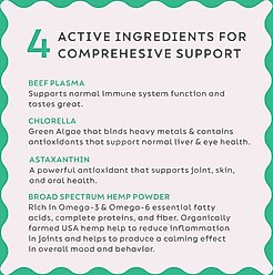 Super Snouts Daily Thrive Immune Broad Spectrum Hemp Extract Supplement for Dogs & Cats, 5.29-oz jar slide 2 of 8