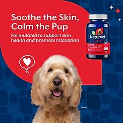NaturVet Aller-911 Plus White Willow Bark Chewable Tablets Calming Supplement for Dogs, 30 count slide 2 of 6