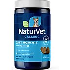 NaturVet Quiet Moments with Hemp Seed Calming Supplements for Dogs, 180 count
