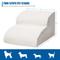 Show in main carousel: Niubya Extra Wide Foam Non-Slip Dog Ramp, White, 2 Steps slide 2 of 7