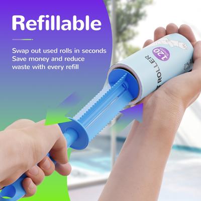 Show full view: Fido Fave Value 6-Pack Dog Hair Lint Roller Refills, 720 count slide 5 of 8