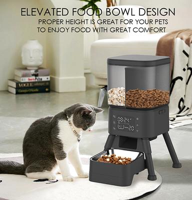 Show full view: GroovyPets Programmable Automatic Feeder for Dog & Cat with Stainless Steel Bowl, Medium: 4-L slide 9 of 11