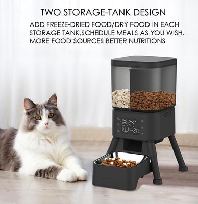 Show full view: GroovyPets Programmable Automatic Feeder for Dog & Cat with Stainless Steel Bowl, Medium: 4-L slide 7 of 11