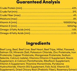 Animals Like Us Raw100 Beef Organs Recipe Freeze-Dried Dog Food Mixer, 13-oz bag slide 2 of 7