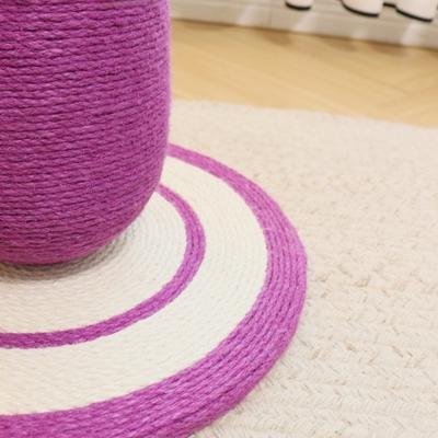 Show full view: Happy & Polly Halloween Mushroom Sisal Cat Scratcher Toy, Purple, Large slide 7 of 9