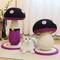Show in main carousel: Happy & Polly Halloween Mushroom Sisal Cat Scratcher Toy, Purple, Medium slide 4 of 9