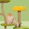 Show in main carousel: Happy & Polly Jungle Enchanted World 70-in Fleece Multi-Level Cat Tree & Condo, Jumbo slide 6 of 10
