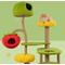 Show in main carousel: Happy & Polly Jungle Enchanted World 70-in Fleece Multi-Level Cat Tree & Condo, Jumbo slide 4 of 10