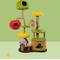 Show in main carousel: Happy & Polly Jungle Enchanted World 70-in Fleece Multi-Level Cat Tree & Condo, Jumbo slide 1 of 10