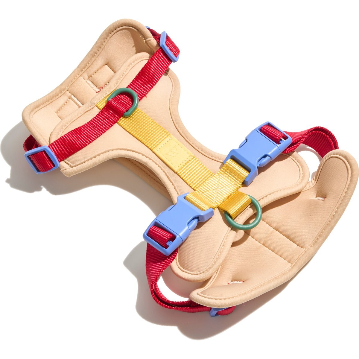 Wild One Adjustable Cushioned Dog Harness, Tan, Large