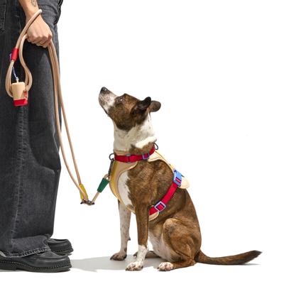 Show full view: Wild One Hands-Free Adjustable Rope Dog Leash, Standard: 4 1/3 to 8 1/2-ft long, 1/2-in wide, Tan slide 3 of 8