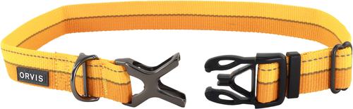 Show full view: Orvis Outdoor Adventure Dog Collar, Yellow, X-Large: 20 to 25-in neck, 1-in wide slide 2 of 2