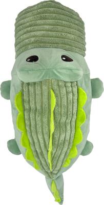 Show full view: Linzy Toys Crocodile Squeaky Plush Dog Toy, Green, Jumbo: 18-in slide 5 of 7