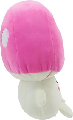 Show full view: Linzy Toys Mushroom Squeaky Plush Dog Toy, 10.5-in, Pink slide 5 of 5