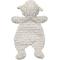 Show in main carousel: Linzy Toys Flat Crinklez Lamb Squeaky Plush Dog Toy, 12-in, White slide 6 of 7