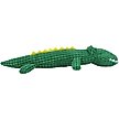 Show in main carousel: Linzy Toys Scaly Gator Squeaky Plush Dog Toy, Green, 20-in slide 4 of 5