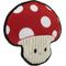 Show in main carousel: Linzy Toys Durable Red Mushroom Squeaky Plush Dog Toy, Red, 9-in slide 6 of 7