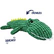 Show in main carousel: Linzy Toys Scaly Gator Squeaky Plush Dog Toy, Green, 20-in slide 2 of 5