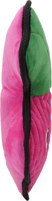 Show full view: Linzy Toys Durable Radish Squeaky Plush Dog Toy, Pink, 11-in slide 5 of 5