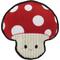 Show in main carousel: Linzy Toys Durable Red Mushroom Squeaky Plush Dog Toy, Red, 9-in slide 1 of 7