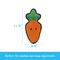 Show in main carousel: Linzy Toys Durable Carrot Squeaky Plush Dog Toy, Orange, 12-in slide 4 of 6