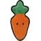 Show in main carousel: Linzy Toys Durable Carrot Squeaky Plush Dog Toy, Orange, 12-in slide 1 of 6