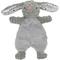 Show in main carousel: Linzy Toys Flat Crinklez Bunny Squeaky Plush Dog Toy, 12-in, Gray slide 1 of 6