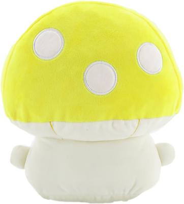Show full view: Linzy Toys Mushroom Squeaky Plush Dog Toy, 10.5-in, Yellow slide 7 of 7