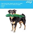 Show in main carousel: Linzy Toys Scaly Gator Squeaky Plush Dog Toy, Green, 20-in slide 5 of 5