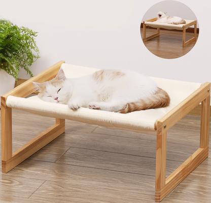 Show full view: FUKUMARU Orthopedic Elevated Puppy & Cat Bed with Removable Cozy Cover, White, 21 x 16.5 x 10-in slide 7 of 8