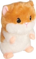Snugarooz Hannah's Hampster Squeaky Dog Plush Toy, Brown