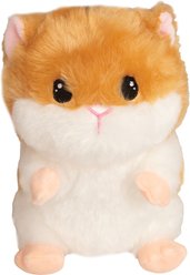 Snugarooz Hannah's Hampster Squeaky Dog Plush Toy, Brown slide 2 of 7