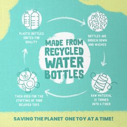 Snugarooz Cone-Tonio Squeaky Dog Plush Toy, Brown slide 2 of 5