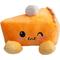 Show in main carousel: Snugarooz Pumpkin Slice Squeaky Dog Plush Toy, Orange slide 1 of 5