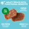Show in main carousel: Dogswell Lifestage Mini Soft Strips Puppy Lamb Jerky Dog Treats, 4-oz bag slide 6 of 12